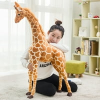 Xyer simulacija žirafa životinja plišana punjena lutka dječja igračka za kućna dekoracija foto rekviziti