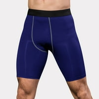 Muške hlače Jednostavne tajice u boji Srednja visokog struka Jednostavna vježba uska fitnes trčanje