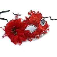 Očaravajuća čipka za oči za oči od perja dekor savršenog za Halloween Ball Princess Stranke Foto rekviziti