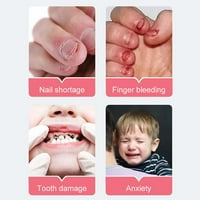 Kokovifyves gorke bebe noktiju mogu izbjeći grizu noktiju. Mogu prestati jesti ovisnost o ručnoj. Gorku
