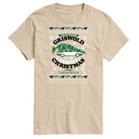 Nacionalni božićni odmor - Griswold Holiday - Muška grafička majica kratkih rukava