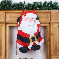 Božićni ukrasi Santa Bib Smock konobar za odrasle Cartoon Božićna pregača će kuhati za pregaču