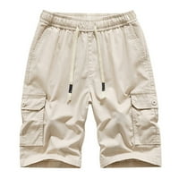 Opuštene pantalone za muškarce čišćenje Muška povremena čista boja na otvorenom Pocket plaža Radna pantalona
