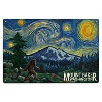 Mount Baker, Washington, Bigfoot, Zidna zvjezdana zidna noćni zid