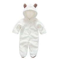 Aaiyomet Baby Bodysuit zimske rukave za djecu za dječake ili djevojčice - Woodland Animal & Buffalo