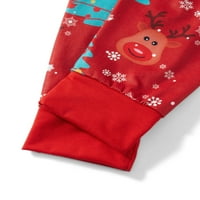 Porodica podudaranje božićne pidžame Postavite odmor Santa Claus Sleep odjeća Xmas PJS set za parove