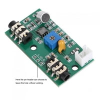 Fugacal Microfon Board Modul Glasovni zvuk pojačanja Podesivi pojačanje DC 2.6-10V, modul za preuzimanje,