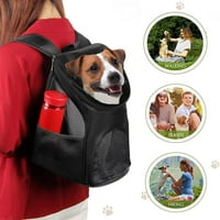 Prozračni ruksak za pse za male kućne ljubimce Mačke Puppy, Torba za kućne ljubimce sa mrežnim ventilacijom,