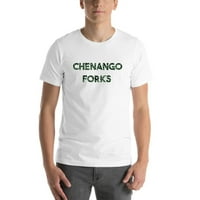 Nedefinirani pokloni L Camo Chenango viljuške kratkih rukava pamučna majica