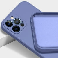 iPhone Pro MA Case Silicone - Telefonska futrola i zaštitnik stakla, tečni silikonski gel poklopac otporna