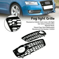 Uparite saće prednja svjetla za maglu Prekrivač rešetka Grill Fit za Audi A 2007-2011