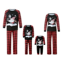 Mialeoley božićni roditelj-dječji pidžami, kombinezon za spavanje