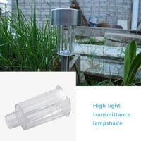Rinhoo bežične kopnene svjetiljke Solarno napajanje LED travnjaka Vodootporna vanjska vrta svjetla bijela