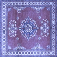 Ahgly Company Zatvoreni pravokutnik Perzijski plavi tradicionalni prostirke, 6 '9 '