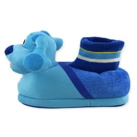 Nickelodeon plavi tragovi i vi plavi muški toddler pliša 3D čarapa Top papuče CH89571H