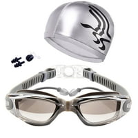 Boc muškarci Žene za plivanje Naočale Naočale UV zaštite Anti magla Plivanje nosa