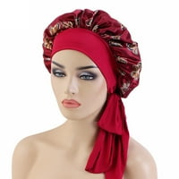 Vbnergoie Ženska glava kape za kosu turban glava zamotavanje turban kape za tuš kapu za kupanje HAT