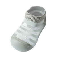 Jedina dječja gumena dječaka prugasta toddler čarape za klizanje prozračne cipele 536 mjeseci meke gležnjače