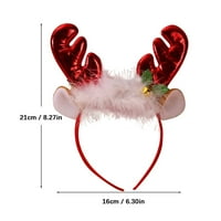 Božićni ukrasi luff antlers back kopča za glavu za glavu za glavu za glavu ukras za dječje zabave za