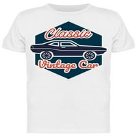 Vintage Car, klasična majica Muškarci -Image by Shutterstock, muški veliki